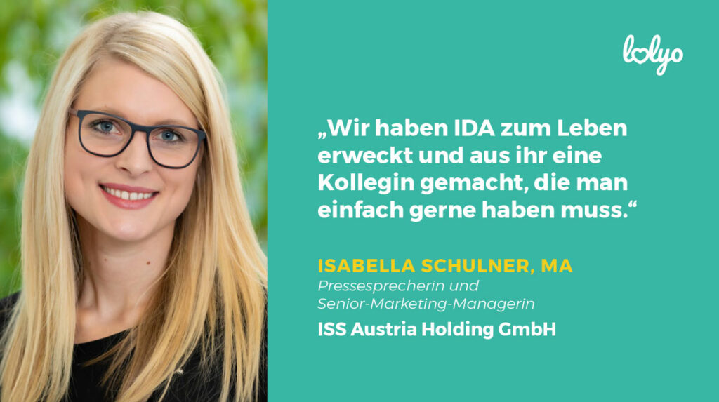 Isabella Schulner, Pressesprecherin der ISS Austria Holding