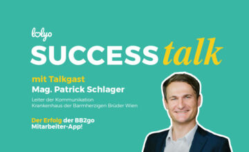 LOLYO SUCCESS talk Rueckblick BB2Go Mitarbeiter-App Patrick Schlager