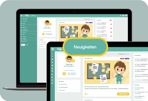 LOLYO MACH MITarbeiter-App Social Intranet Menü Ansicht - Neuigkeiten - Bild