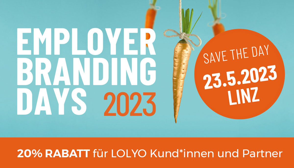 LOLYO MACH MITarbeiter-App CEO, Thomas Mörth, als Partner und Speaker beim Employer Branding Day in Linz 2023