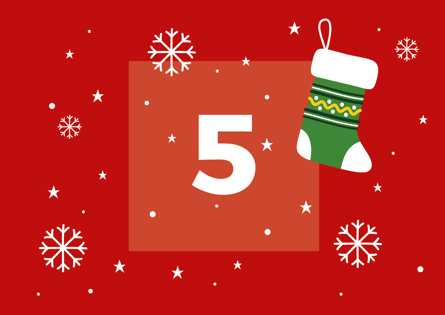 Virtueller Adventskalender - XMas Design - Rot - LOLYO Mitarbeiter-App - Beitragsbilder