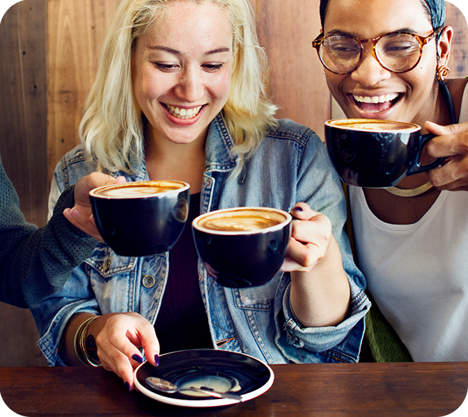 LOLYO Mitarbeiter-App Kaffeeplausch Innsbruck - Kostenloses Networking im Kaffeehaus