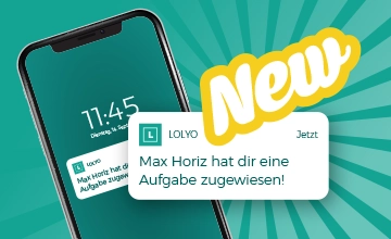 Mitarbeiter-App Aufgabenplaner - New Feature