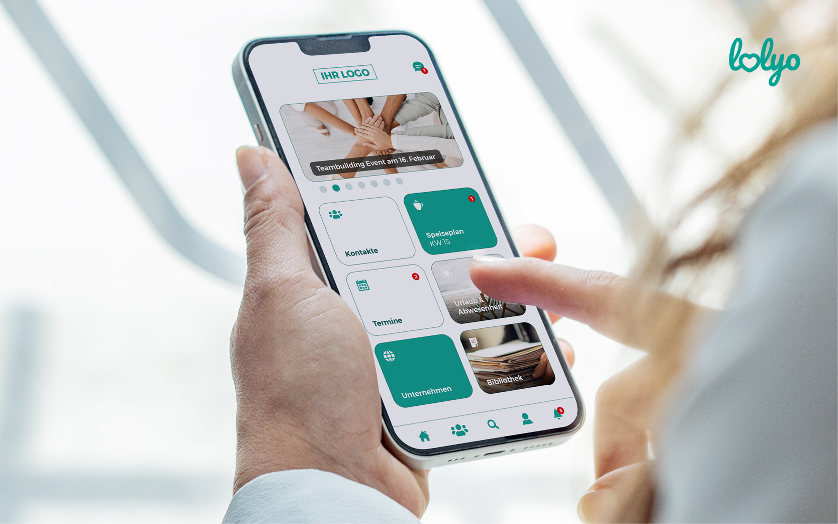LOLYO Mitarbeiter-App bringt innovative Mitarbeiterkommunikation auf die Digital Health Messe DMEA Berlin