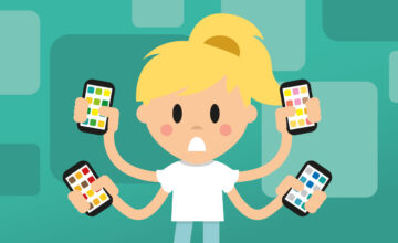 Mitarbeiter-App Checkliste - LOLYO Figur - Smartphones