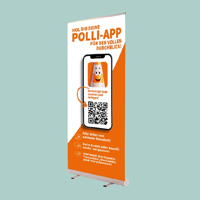 POLLI-Mitarbeiter-App Rollup