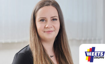Celine Bakovic im Portrait, Weets-Gruppe.