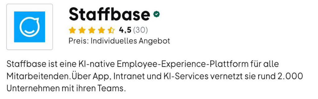 OMR Review Staffbase